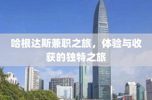 哈根达斯兼职之旅，体验与收获的独特之旅