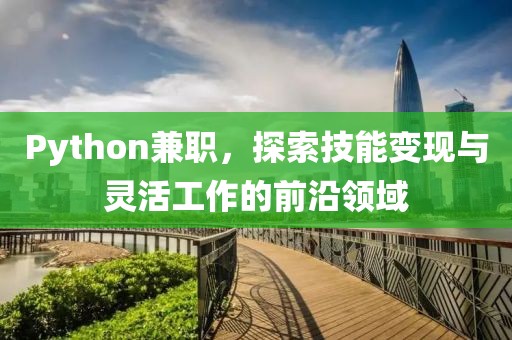 Python兼职，探索技能变现与灵活工作的前沿领域